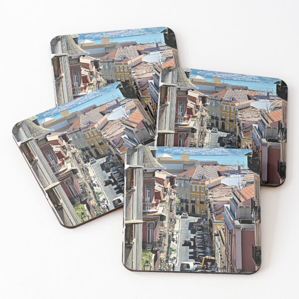 Item preview, Picturesque Lisbon City Street Panorama designed and sold by worldways.