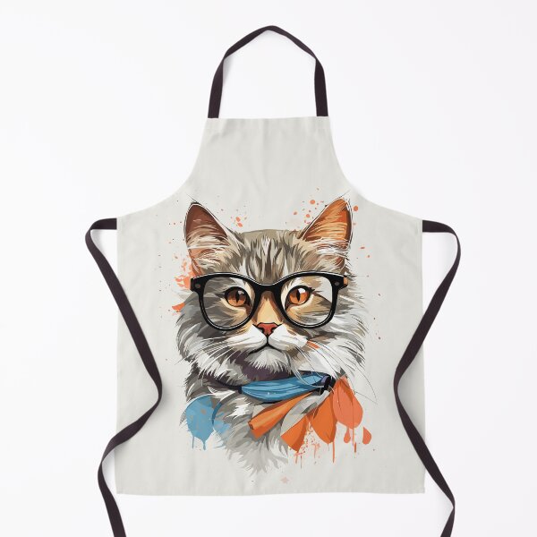 Item preview, Meowtastic Shades: Cat-tastically Cool!, Funny Cat Face With Funky Glasses  T-Shirt Design designed and sold by teedesigndaily.