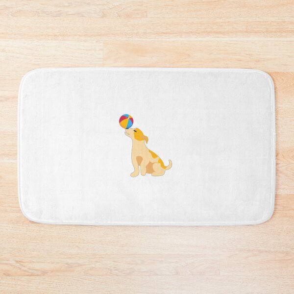 Item preview, Cute puppy playing with ball designed and sold by ZekoStick.