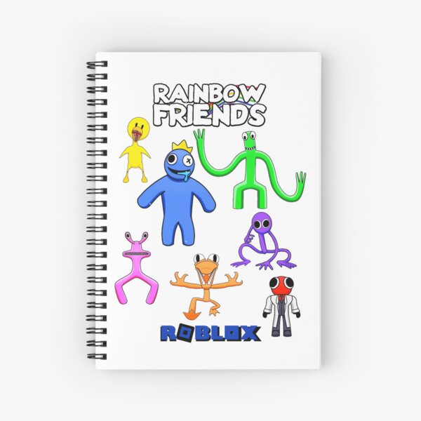 Red Scientist Rainbow Friends | Spiral Notebook