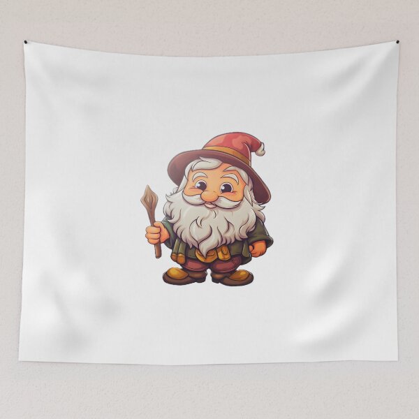 Item preview, Gnome Holding a Staff designed and sold by ZappyP.