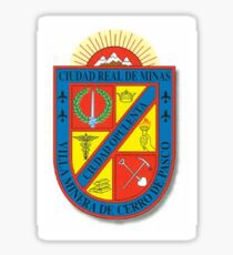 Seal of Cerro de Pasco, Peru Sticker