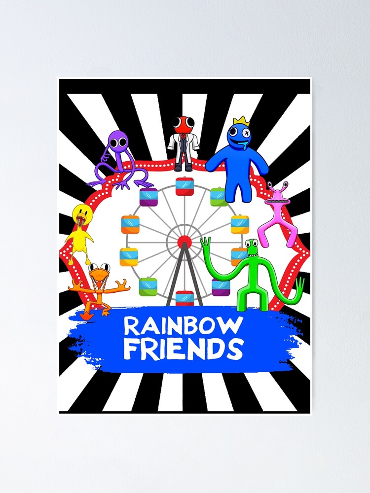 rainbow friends game  Poster for Sale by azayladeiro