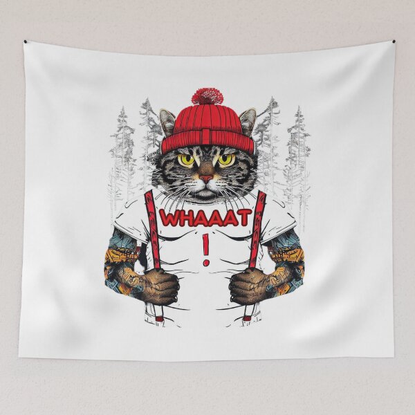 Item preview, Forest cat WHAAAT! What on a hat or WHAT designed and sold by gringourmand.
