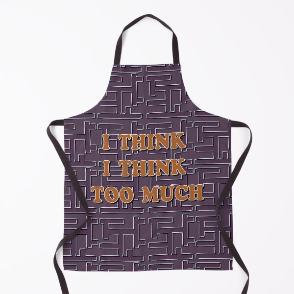 Item preview, Philosophical inscription "I think that I think too much." designed and sold by Ihor Ivanov.