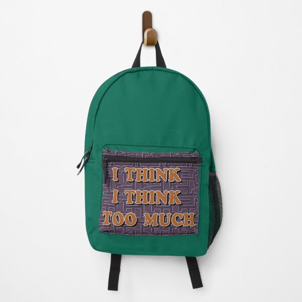 Item preview, Philosophical inscription "I think that I think too much." designed and sold by Ihor Ivanov.