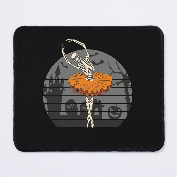 Item preview, Skeleton Ballerina Dancing on Cemetery Spooky Ballet Dance Halloween Night Costume designed and sold by alenaz.