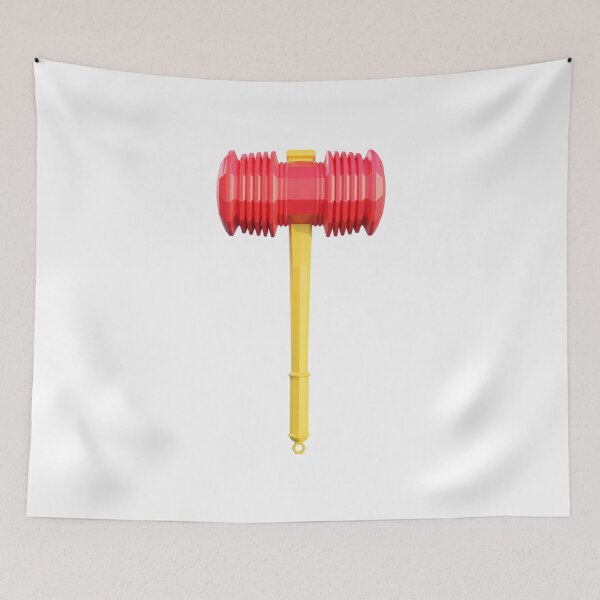 Item preview, Chapulin Colorado Martillo - Martelo Chapolin Colorado ( Low Poly) designed and sold by capawesome3d.