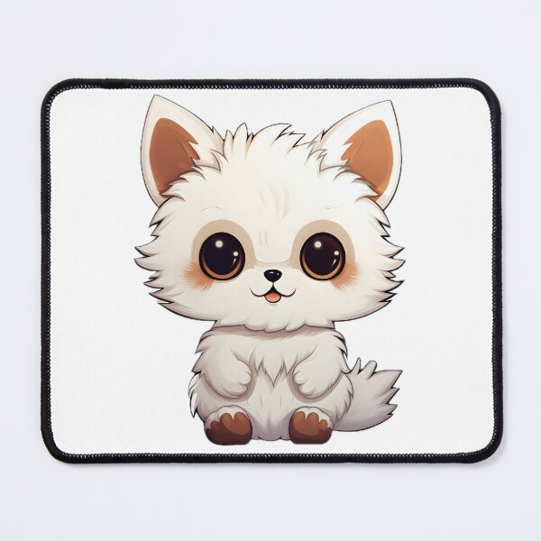 Item preview, Cute White Puppy designed and sold by ZappyP.