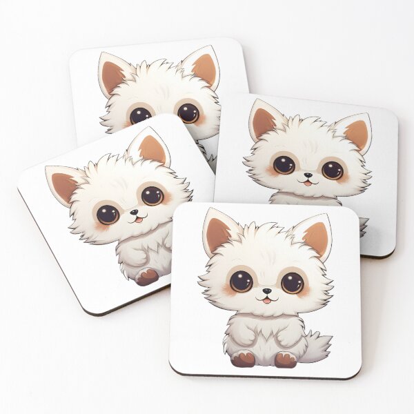 Item preview, Cute White Puppy designed and sold by ZappyP.