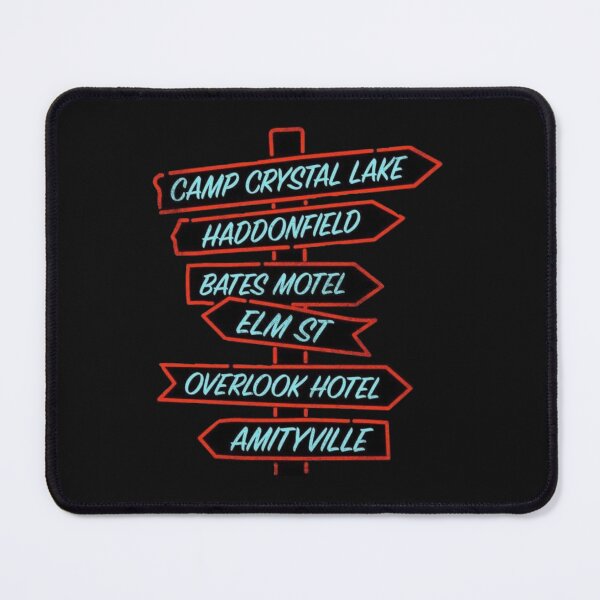 Item preview, Horror movie location signs designed and sold by StammAlis.