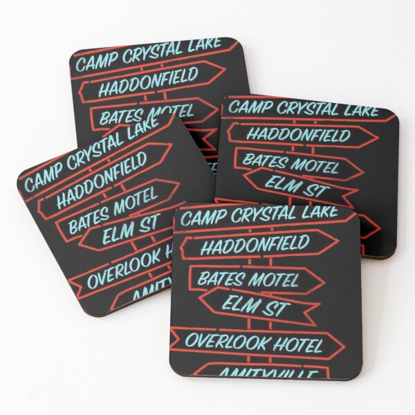 Item preview, Horror movie location signs designed and sold by StammAlis.