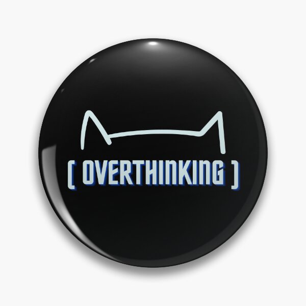 Item preview, (OVERTHINKING) designed and sold by YQvibe Studio.
