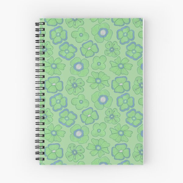 Item preview, Hand-Drawn Spring Green Floral Nostalgia designed and sold by Negin Mf Designs.