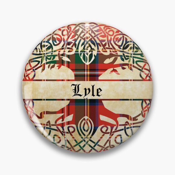 Item preview, Lyle Tree of Life Clan Scottish Surname tartan designed and sold by BagTown Clans.