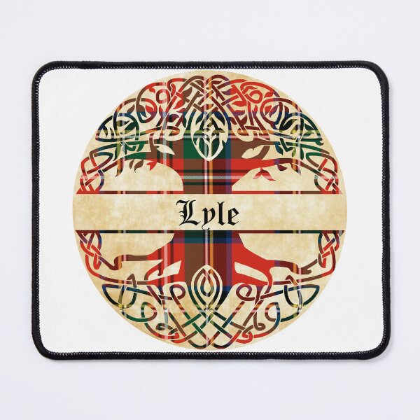 Item preview, Lyle Tree of Life Clan Scottish Surname tartan designed and sold by BagTown Clans.