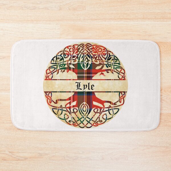 Item preview, Lyle Tree of Life Clan Scottish Surname tartan designed and sold by BagTown Clans.