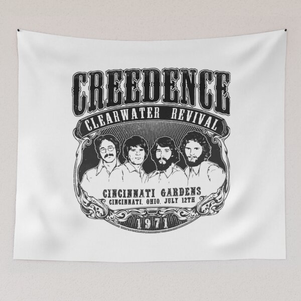 Item preview, Mens Retro Creedence Clearwater Revival 1971 Brown designed and sold by FashionArtkels.