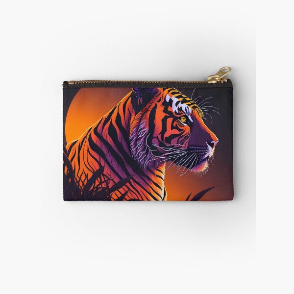 Item preview, The Tiger's Last Stand: A Sunset Portrait of the Endangered King of the Jungle designed and sold by deepakrode7.