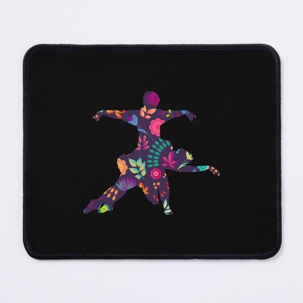 Item preview, Colorful Flower Ballerina Silhouette Dance Girl Ballet Lover designed and sold by jingdomdesgine.