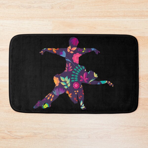Item preview, Colorful Flower Ballerina Silhouette Dance Girl Ballet Lover designed and sold by jingdomdesgine.
