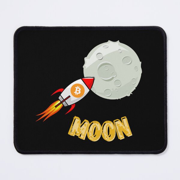 Item preview, Bitcoin to the moon! designed and sold by Molic.