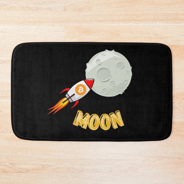Item preview, Bitcoin to the moon! designed and sold by Molic.