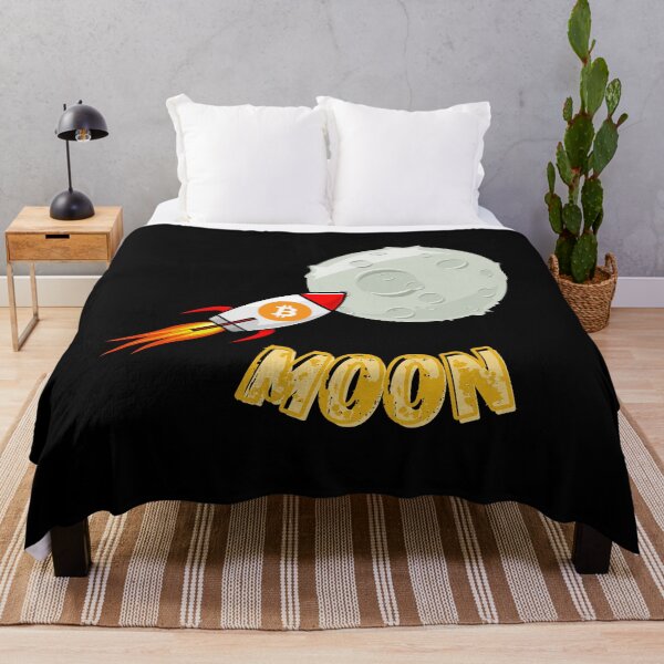 Item preview, Bitcoin to the moon! designed and sold by Molic.