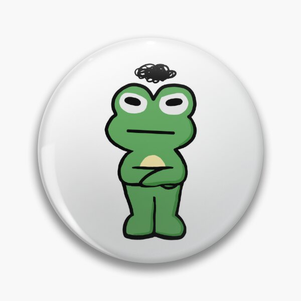 Mad Comics Frog Pin