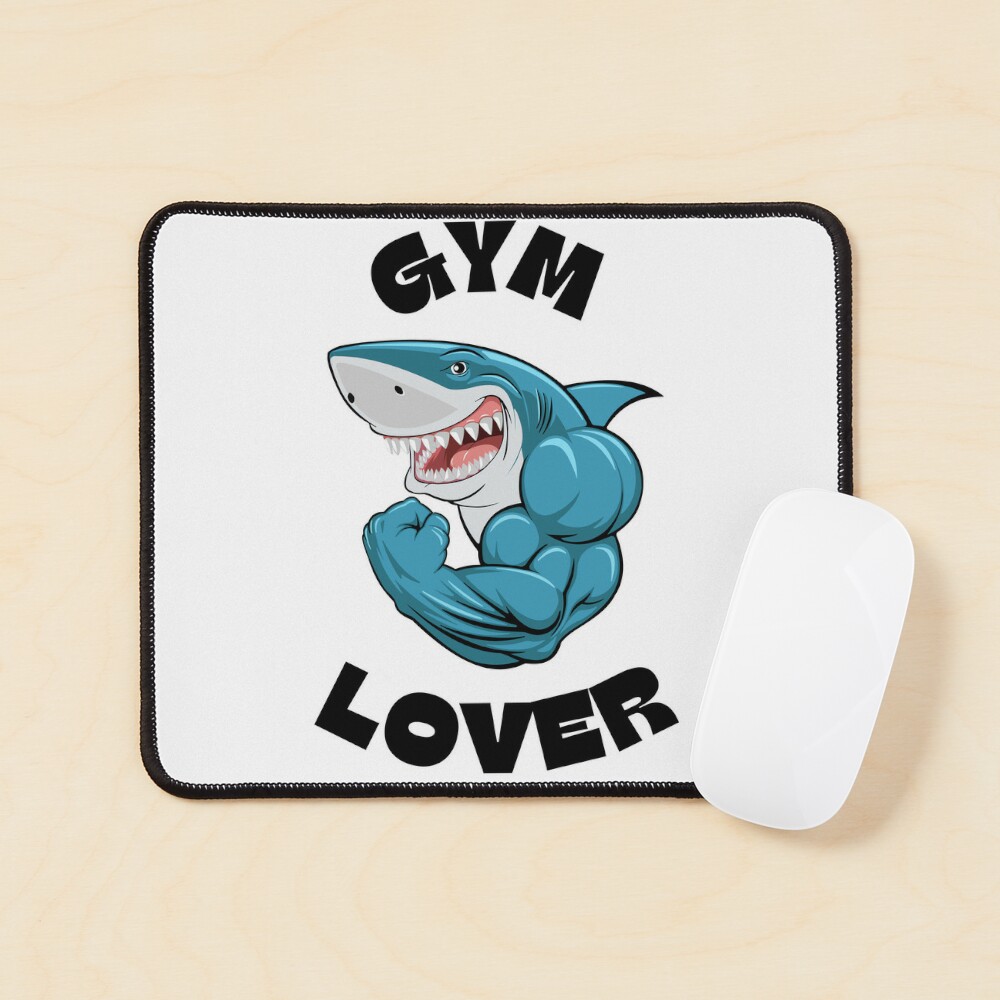 Blue Shark Gym Lover: Fitness and Fins Collection