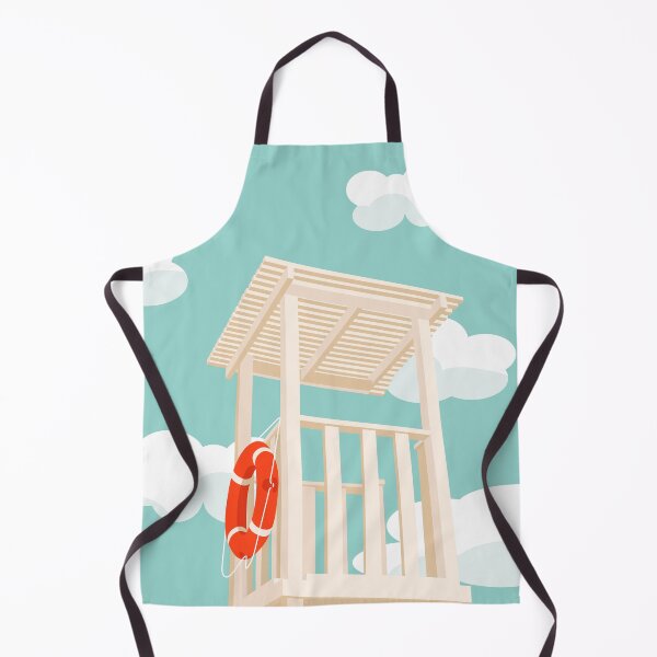 Item preview, Lifeguard tower rescue station sea coast designed and sold by WonderworkLI.