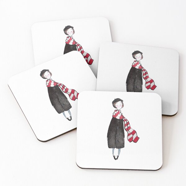 Item preview, Girl in a coat designed and sold by pufilki.