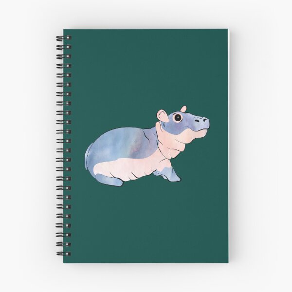 Item preview, Watercolor Fiona the Hippo  designed and sold by koreandkafoa.