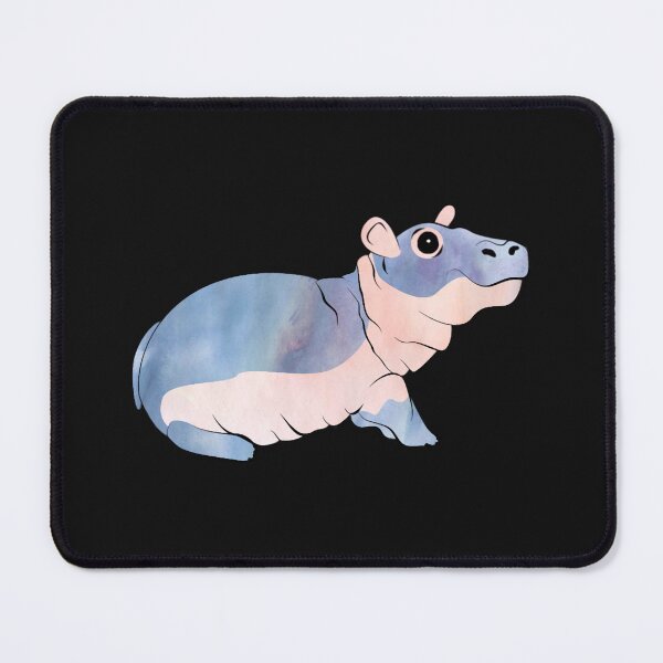 Item preview, Watercolor Fiona the Hippo designed and sold by koreandkafoa.