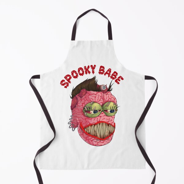 Item preview, Spooky babe red smiling brain halloween nft zombie t-shirt designed and sold by Buravchik.