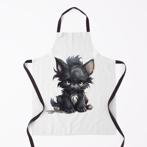 Item preview, Cute Baby Black Werewolf designed and sold by ZappyP.