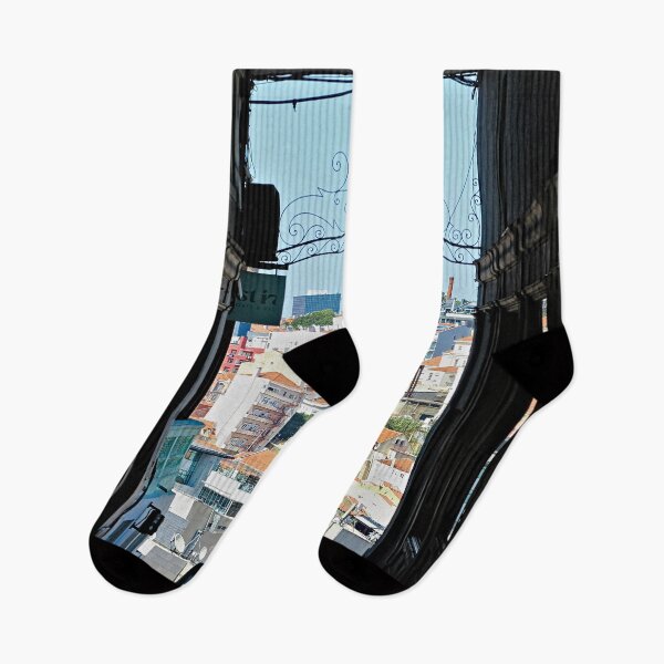 Item preview, Lisbon City Panorama from Street designed and sold by worldways.