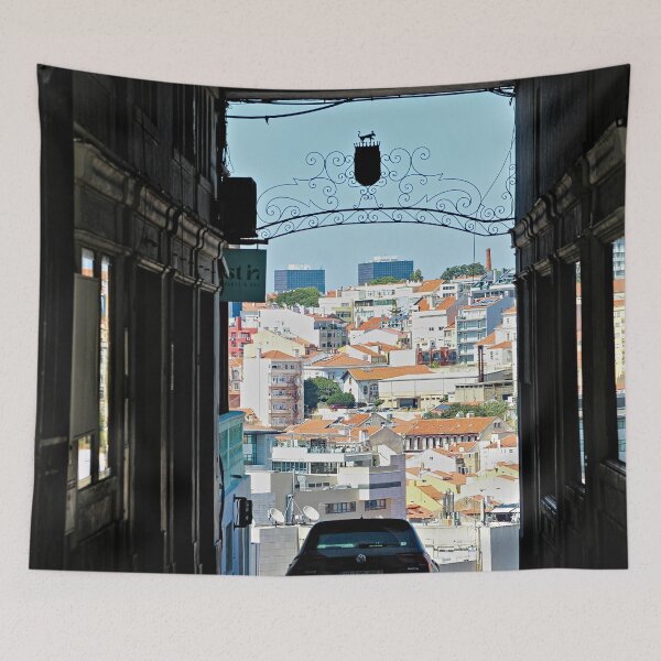 Item preview, Lisbon City Panorama from Street designed and sold by worldways.