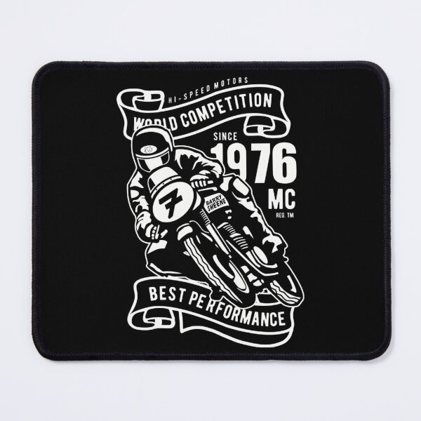 Item preview, RD80&x2D;026&x2D;BK&x2E;Barry Sheene Superhero Motorcycle Champion T&x2D;Shirt designed and sold by EagleBleak.