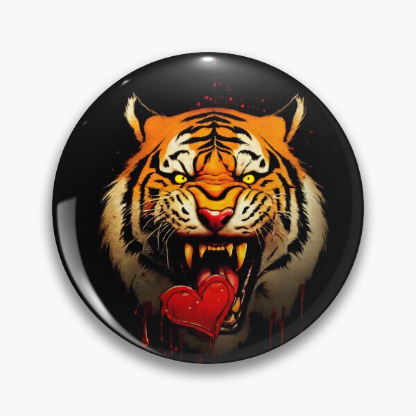 Item preview, Heart Of Tiger Blood Love Graphic Design designed and sold by danielapetkova.