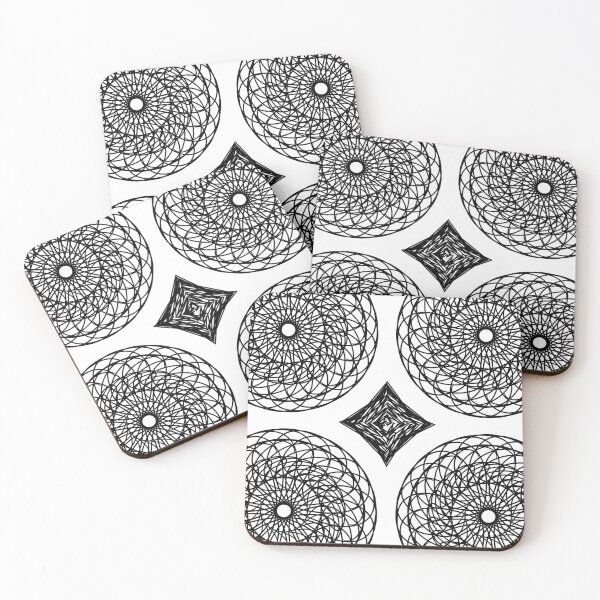 Item preview, Mandala 1 (Black) designed and sold by Chaotic-Crochet.