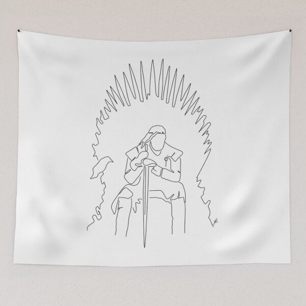 Item preview, Game of Thrones Line Art  Classic  designed and sold by MohamedGoldner.