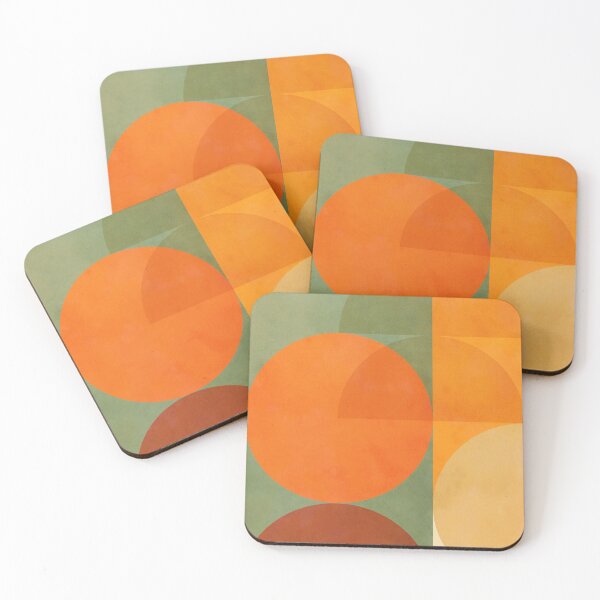 Item preview, Mid-Century Fall Colours and shapes 2 designed and sold by Dominiquevari.
