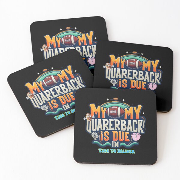 Item preview, MY QUARERBACK IS DUE IN TIME TO DELIVER, MOM, DAD, GIFT, PYJAMAS designed and sold by carlos crane.
