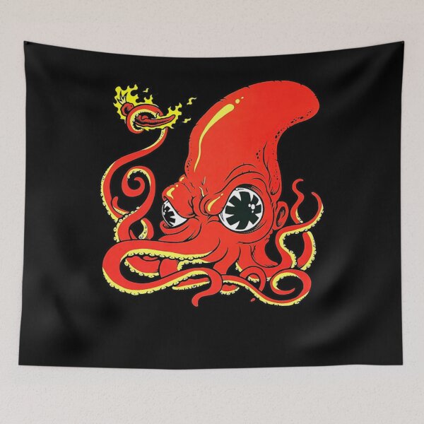 Item preview, Red Hot Octopus designed and sold by EstaGutmann.