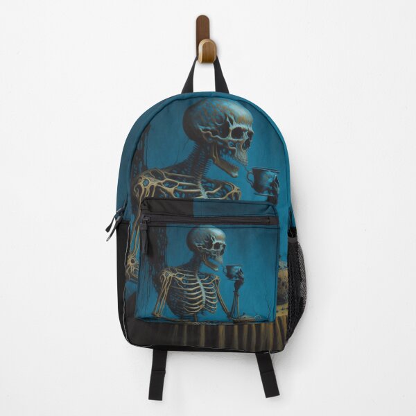 Item preview, Surreal Skeleton Tea Time designed and sold by twisted-dot.