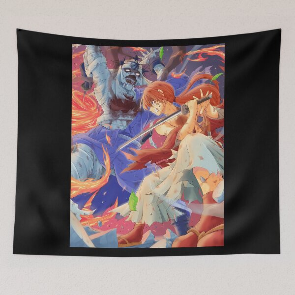Item preview, Shishio Makoto Rurouni Kenshin Painting designed and sold by GarmentCurvedT.