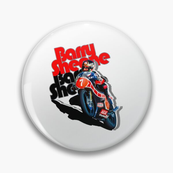Item preview, RD80&x2D;026&x2D;WT&x2E;Barry Sheene T&x2D;shirt classique designed and sold by EagleBleak.