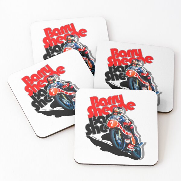 Item preview, RD80&x2D;026&x2D;WT&x2E;Barry Sheene T&x2D;shirt classique designed and sold by EagleBleak.