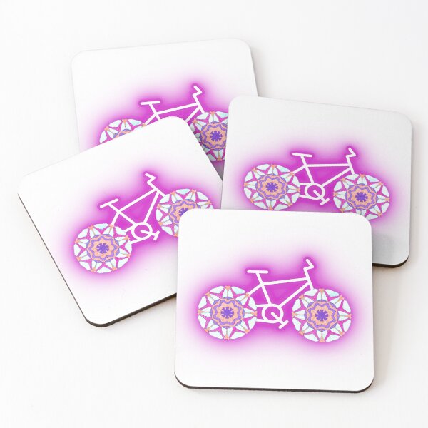 Item preview, "Self value" mandala on bicycle designed and sold by Mandalanca.